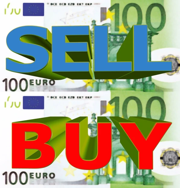 a bunch of money sitting on top of each other, a stock photo, art brut, exchange logo, sold for, europe, ebay product