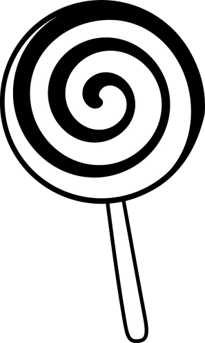 a white lollipop on a black background, vector art, inspired by Ödön Márffy, pixabay contest winner, evil inky swirly ripples, ( ( bauhaus ) ), 1128x191 resolution, trending on pixart”