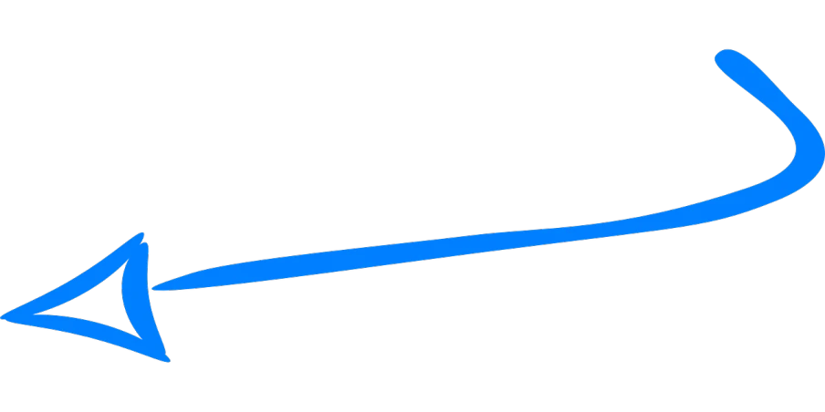 a blue arrow pointing upward on a black background, inspired by Leng Mei, very consistent bezier curves, police tape, without lightsaber, one - line drawing