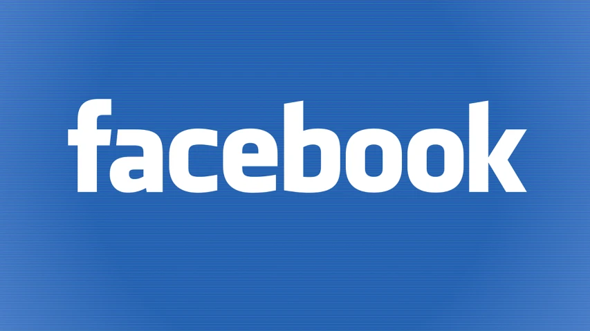 the facebook logo on a blue background, shutterstock, art nouveau, in 2 0 0 2, white background”, trailer, logo has”