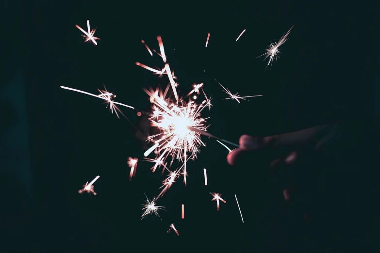 a person holding a sparkler in their hand, visual art, shimmering stars, high-contrast, aaaaaaaaaaaaaaaaaaaaaa, jugendstill