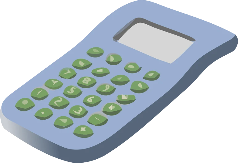 a blue calculator sitting on top of a table, by Taiyō Matsumoto, no gradients, green skin with scales, cell phone photo, contracept