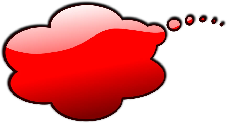 a red cloud with bubbles coming out of it, vector art, pixabay, digital art, balloon, slimy fluid liquid, red round nose, marker”