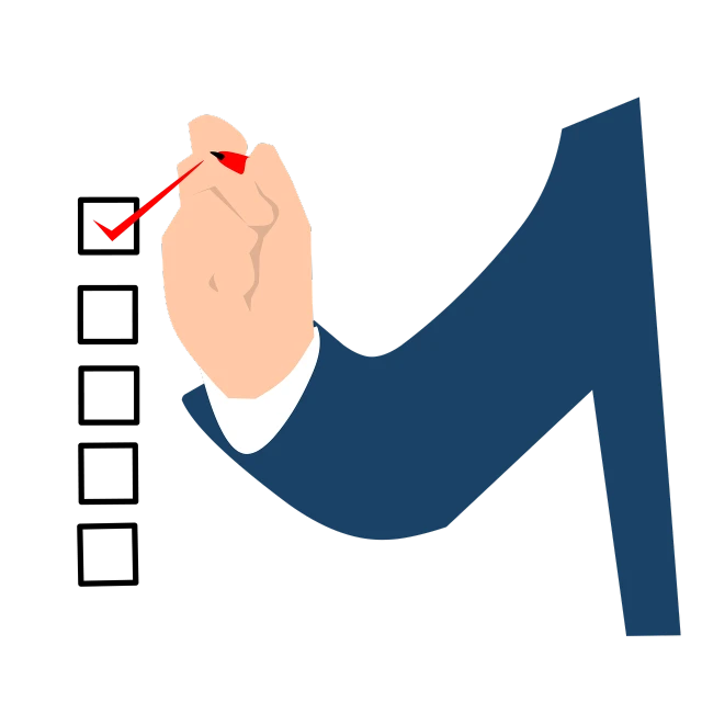 a man in a suit writing on a piece of paper, conceptual art, on a flat color black background, blue and red two - tone, clipart, spear in hand