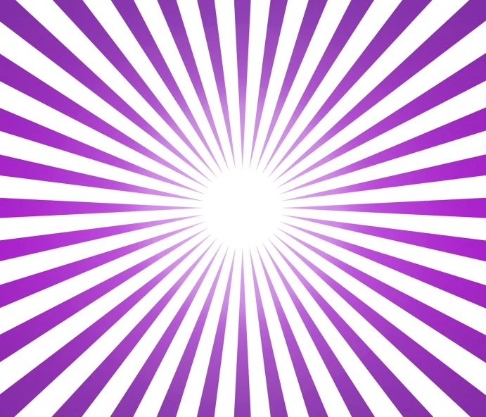 a purple and white striped background with a sunburst, a picture, by Itō Seiu, optical illusion, smooth gradation, detailed picture, full device, center of picture