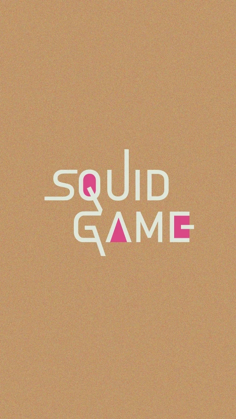 a logo for a video game called squid game, inspired by Suzanne Duchamp-Crotti, typographical experiments, space dandy, saguaro, ps3 game