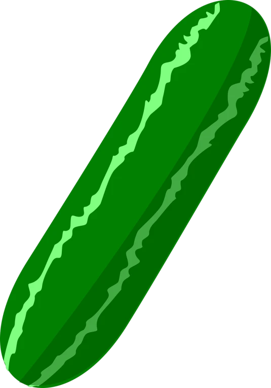 a green cucumber on a black background, a digital rendering, inspired by Luigi Kasimir, anonymous as a sausage, flat 2 d vector art, underside, wide screenshot