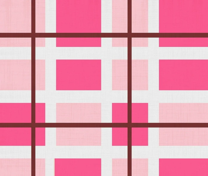 a pink and white plaid wallpaper with squares, a digital rendering, inspired by Peter Alexander Hay, tumblr, modernism, abstract painting fabric texture, red brown and white color scheme, modern very sharp photo, snapchat photo