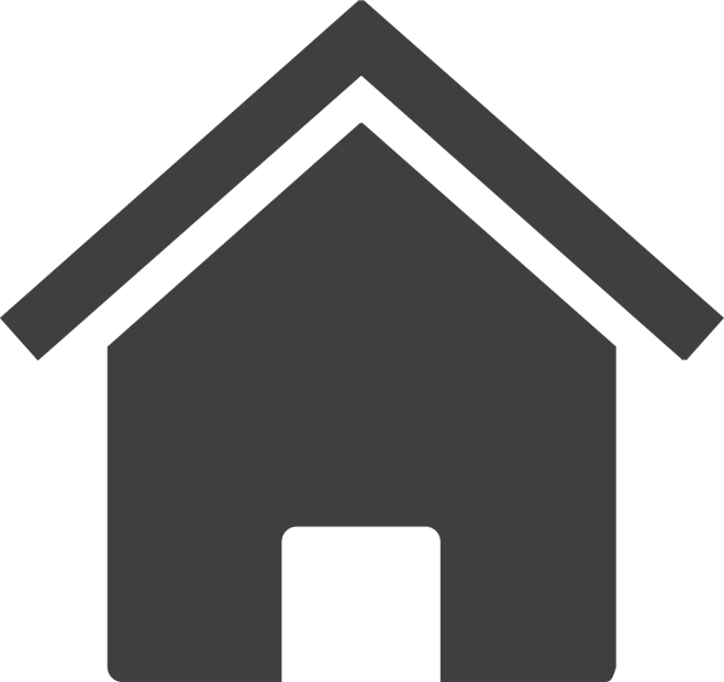 a gray house on a black background, pixabay, minimalism, webdesign icon for solar carport, 2 0 5 6 x 2 0 5 6, living room, huts