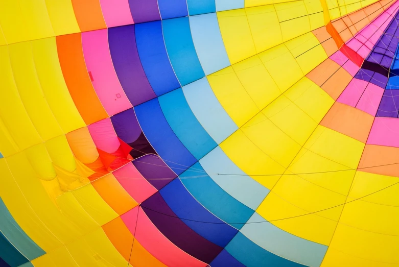 the inside of a colorful hot air balloon, inspired by Gabriel Dawe, unsplash, color field, vertical wallpaper, yellow colors, colorful”