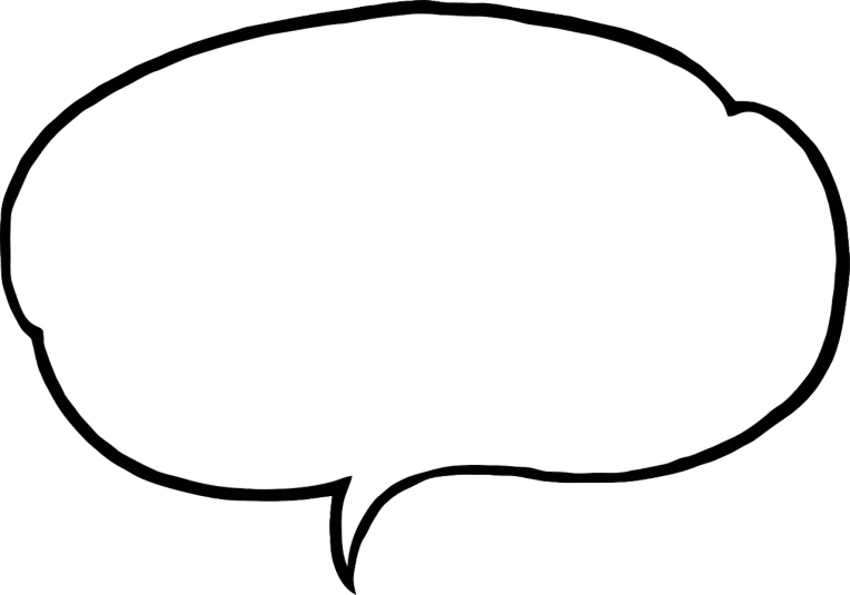 a white speech bubble on a black background, pixabay, width 768, acoustic information, balloon, thunderous