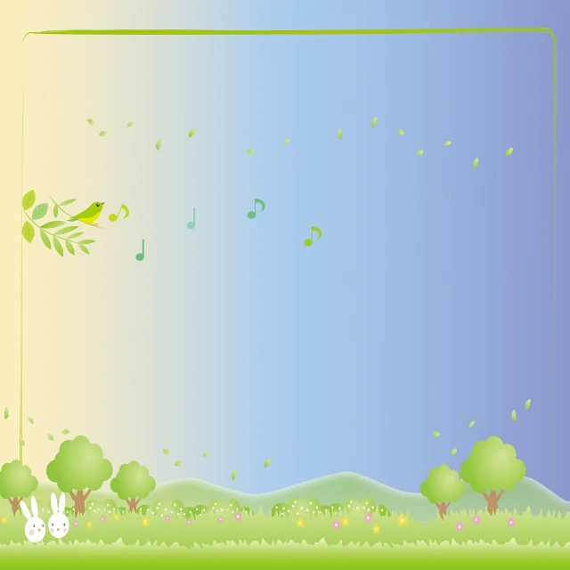 a picture of a bird that is flying in the sky, a picture, by Ei-Q, ecological art, a forest with bunnies, musical, background(solid), spring early morning