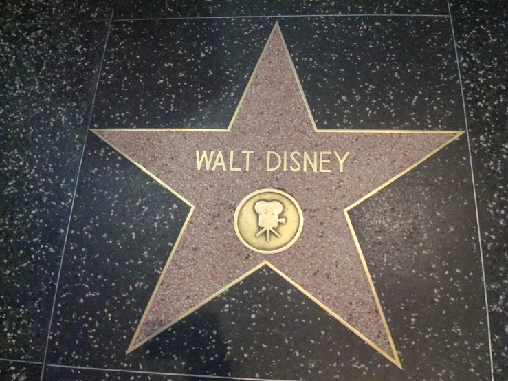a star on the hollywood walk of fame, inspired by Walt Disney, he has dark grey hairs, disneyworld at kingdom hearts, don!!!! bluth!!!!, cinématique”