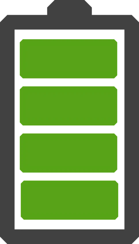 a green battery icon on a black background, a screenshot, inspired by Anato Finnstark, deviantart, film strip reel showing 9 frames, large vertical blank spaces, colored accurately, movie screencap