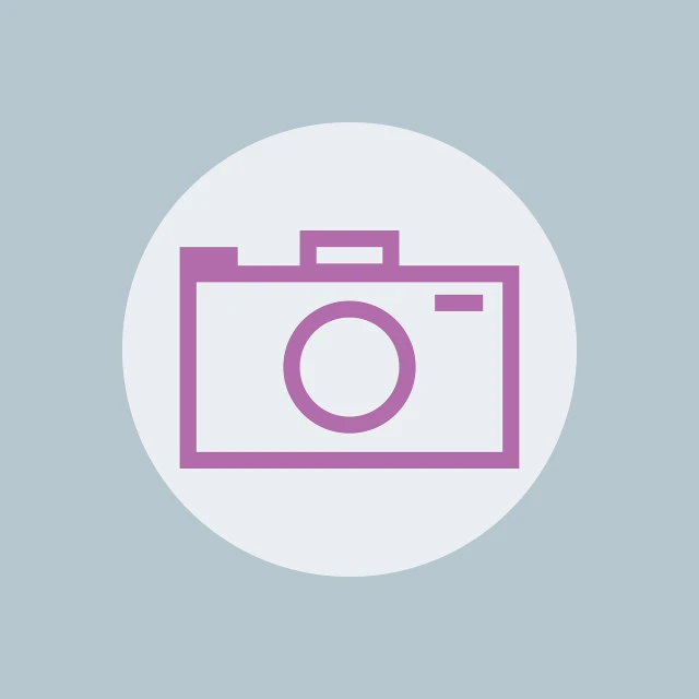 a picture of a camera on a blue background, a picture, instagram, simplistic iconography, violet colored theme, asset on grey background, wimmelbilder