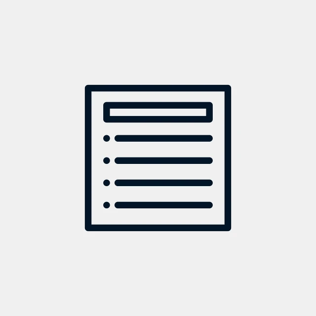 a piece of paper sitting on top of a table, by Matt Cavotta, unsplash, clipart icon, lined paper, stylized bold outline, justify contents center