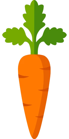 a carrot with a green leaf sticking out of it, concept art, inspired by Masamitsu Ōta, trending on pixabay, hurufiyya, pixel art animation, on a flat color black background, rustic yet enormous scp (secure, straw