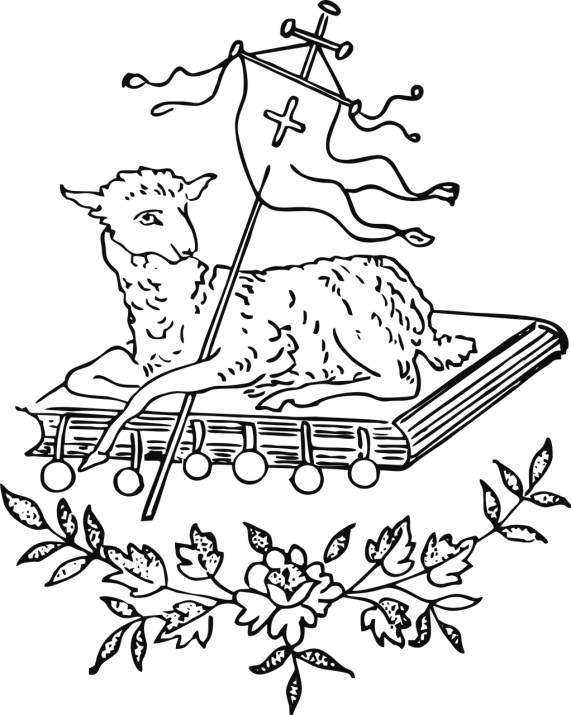 a black and white drawing of a cat on a book, an engraving, inspired by Ștefan Luchian, sots art, lamb and goat fused as one, coat of arms, iphone background, main colour - black