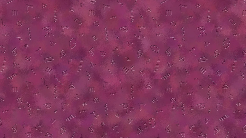 a close up of a purple background with symbols, a digital painting, textured parchment background, gradient maroon, seamless texture, astrology