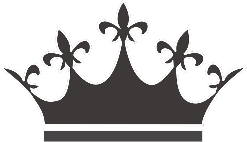 a crown with fleurons on it, pixabay, black!!!!! background, panel of black, plan, rendering of beauty pageant