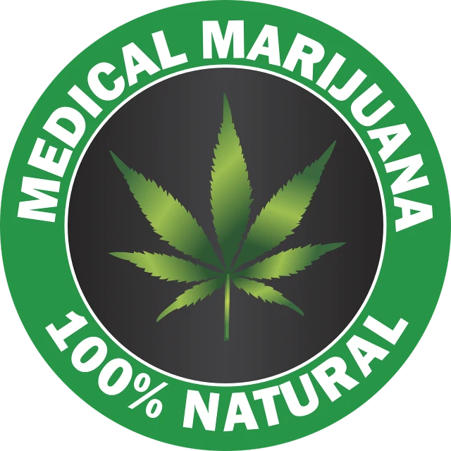 a medical marijuana label on a black background, shutterstock, avatar for website, 3 0 0, manifestation, marbella