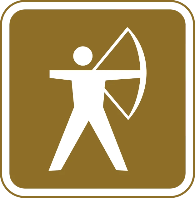 a man with a bow and arrow in his hand, pixabay, giant road sign armor champion, style of the game rimworld, da vinci style, wikipedia
