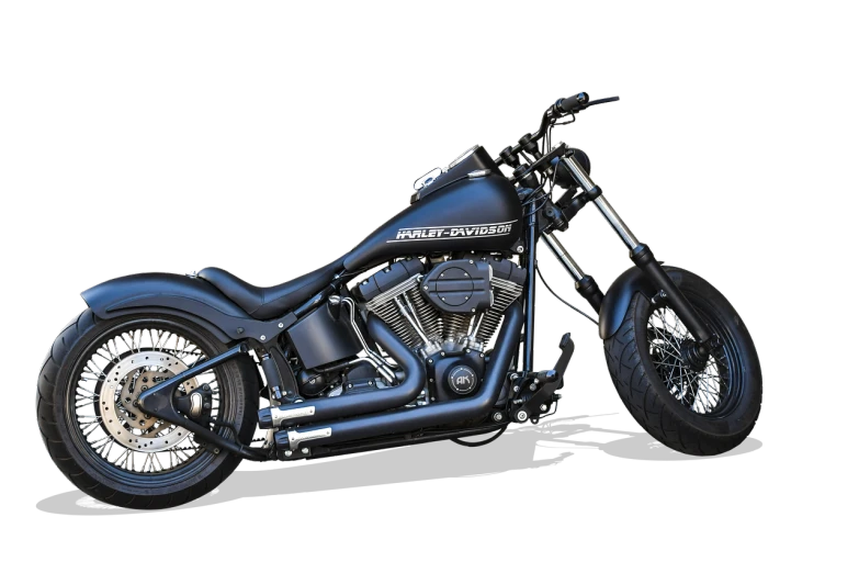 a close up of a motorcycle on a black background, photorealism, high detail product photo, all dark blue metal, duke 3 d, pipe