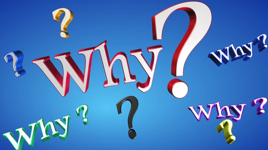a bunch of question marks on a blue background, by Joseph Henderson, pixabay, the letter w, why, white background”, _3d-terms_