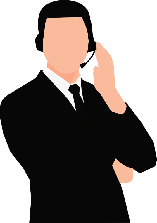 a silhouette of a man in a suit and tie, pixabay, digital art, indistinct man with his hand up, secret service photos, flat color, movie poster with no text