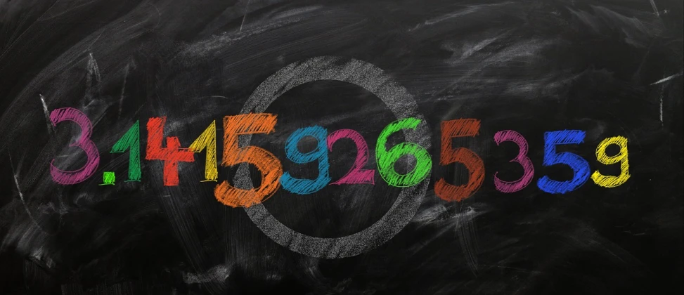 a blackboard with multicolored numbers written on it, a picture, by Zahari Zograf, pixabay, 2 0 5 6 x 2 0 5 6, circa 1615, logo, 1 5 6 6