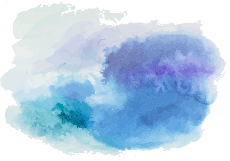 a blue and purple watercolor painting on a white background, a digital painting, blue and gray colors, vector background, 🎨🖌️, blurry and dreamy illustration