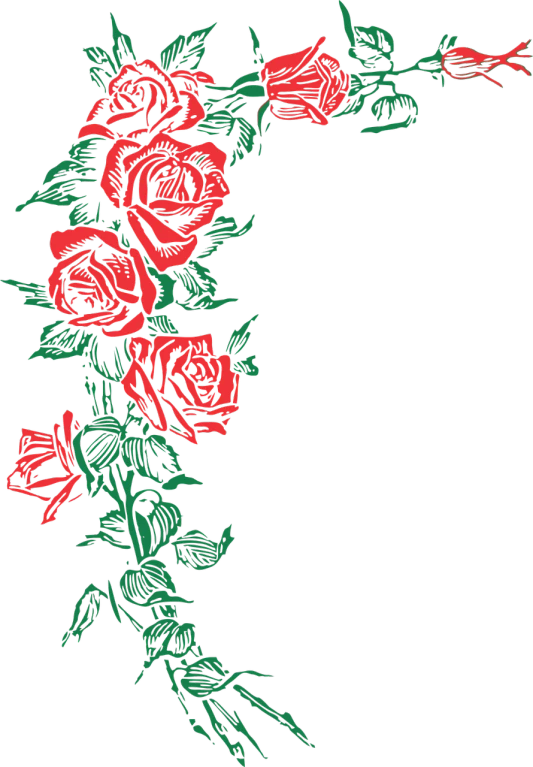 a cross made of red roses on a black background, inspired by Katsushika Ōi, tumblr, silk screen t-shirt design 4k, colours red and green, right side composition, 1128x191 resolution