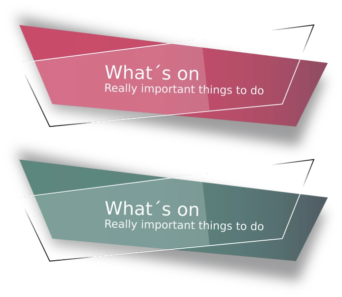 what's on, really important things to do, and what's on really important things to do, a diagram, inspired by Richard Wilson, trending on pixabay, conceptual art, transparent glass surfaces, clean cel shaded vector art, angular background elements, two