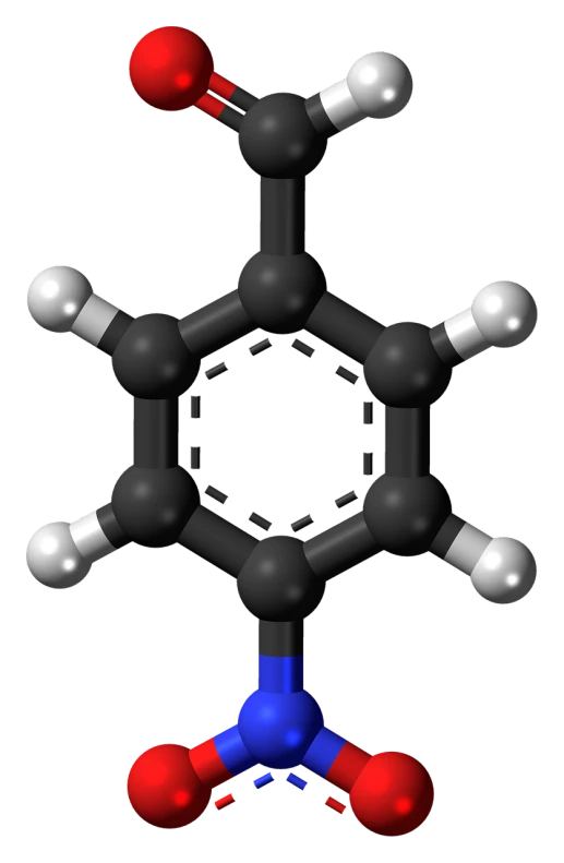 an image of a model of a molecule, a raytraced image, polycount, bauhaus, black and blue scheme, front face symmetrical, alterd carbon, star
