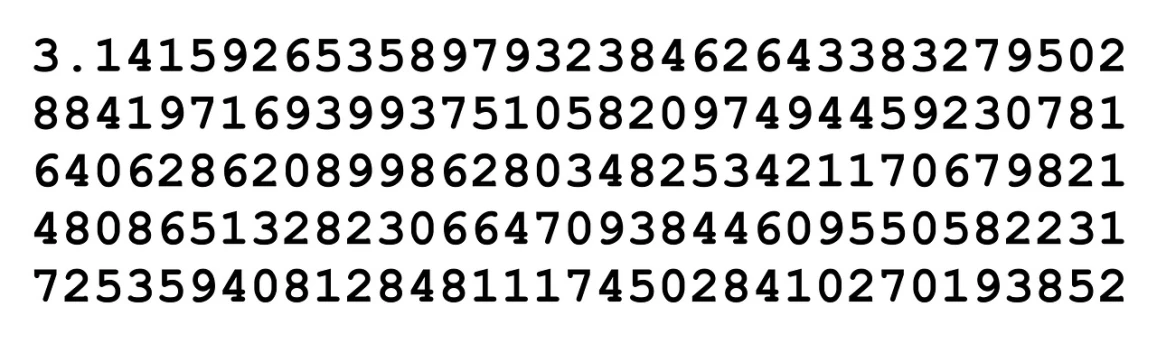 a set of numbers on a white background, by David Budd, scp foundation, 💣 💥, fibonacci rhythms, hilarious