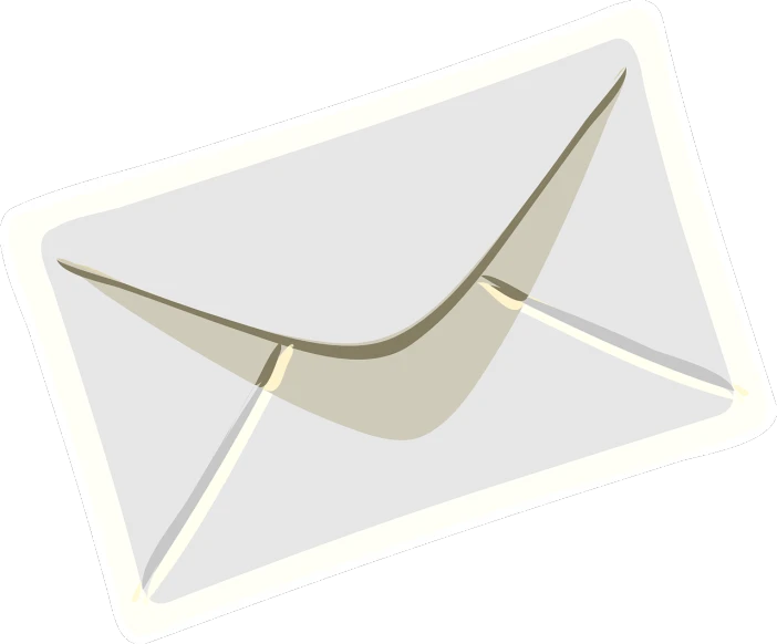 a white envelope on a black background, a cartoon, inspired by Masamitsu Ōta, pixabay, letterism, sunny morning, delivering mail, including a long tail, grayish