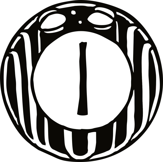 a black and white image of a knife and fork, a tattoo, inspired by Itō Jakuchū, hurufiyya, black backround. inkscape, worm round mouth, trimmed with a white stripe, nightlight