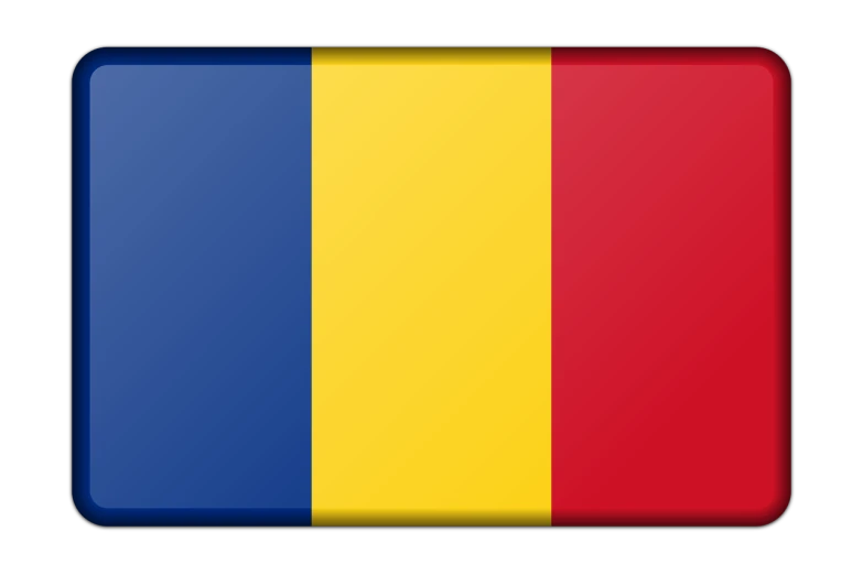 the flag of the country of romania, an illustration of, shutterstock, bauhaus, rectangle, watch photo, detailed photo, chad