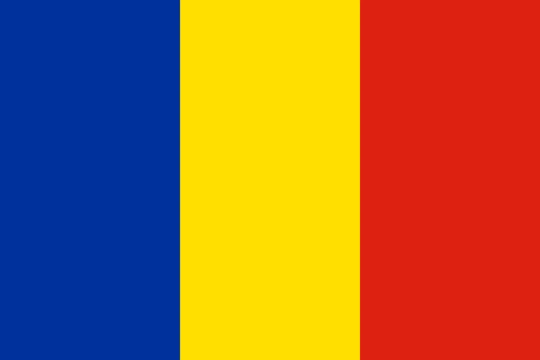 the colors of the rainbow are red, yellow, and blue, inspired by Ștefan Luchian, eu flag, transylvania, vector, bright yellow color scheme