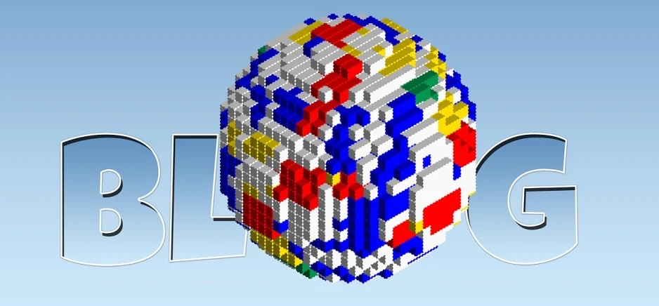 an image of a building made out of legos, a computer rendering, inspired by Ernő Rubik, reddit, bauhaus, medieval globe, cell shading. ( rb 6 s, soccer ball, 3/4 front view