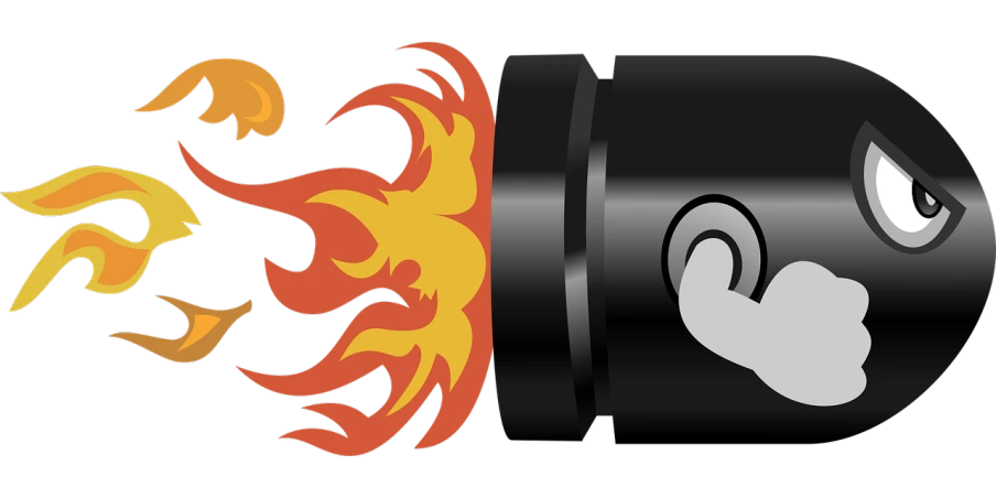a black barrel with flames coming out of it, an illustration of, inspired by Rodney Joseph Burn, reddit, battery, phoenix-inspired, switch, f/2 8
