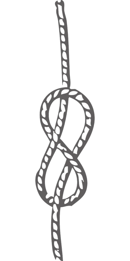a black and white drawing of a knot, an engraving, hurufiyya, ((chains)), 8k dop, darkness, coloured