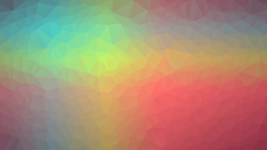 a colorful abstract background consisting of triangles, a low poly render, low polygons illustration