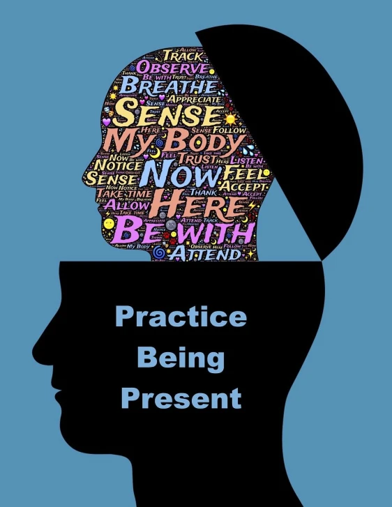 a man's head with words coming out of it, by Rachel Reckitt, pixabay, precisionism, meditating pose, package cover, sentience, virtually no peer or precedent