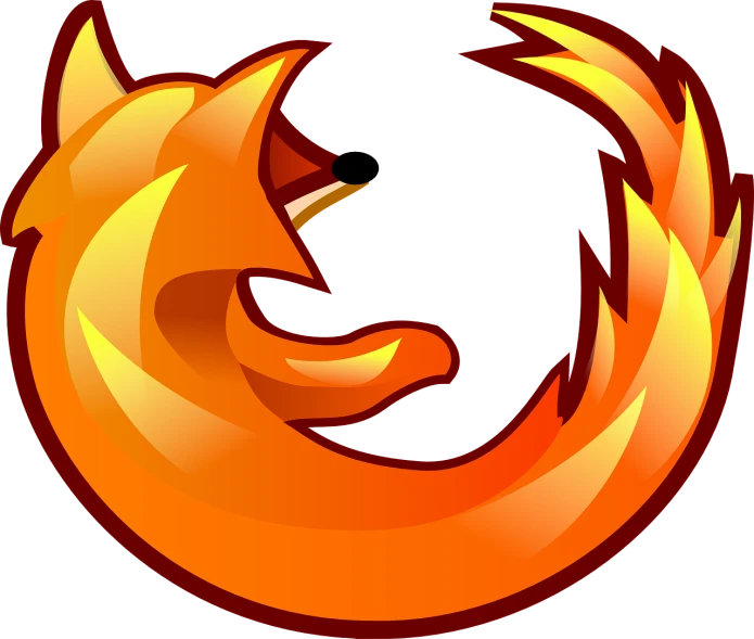 a firefox logo on a black background, by Ramón Silva, hurufiyya, anime style”, often described as flame-like, no gradients, flash photo