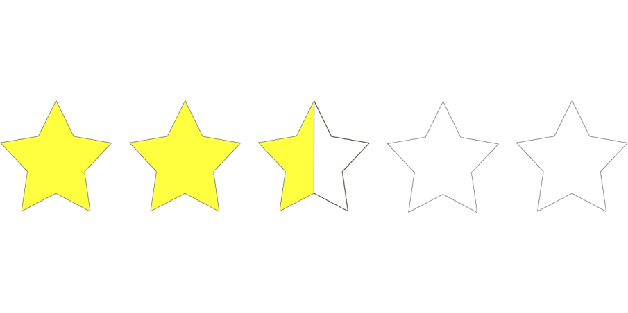 three yellow stars on a black background, inspired by Edo Murtić, deviantart, imvu, very accurate photo
