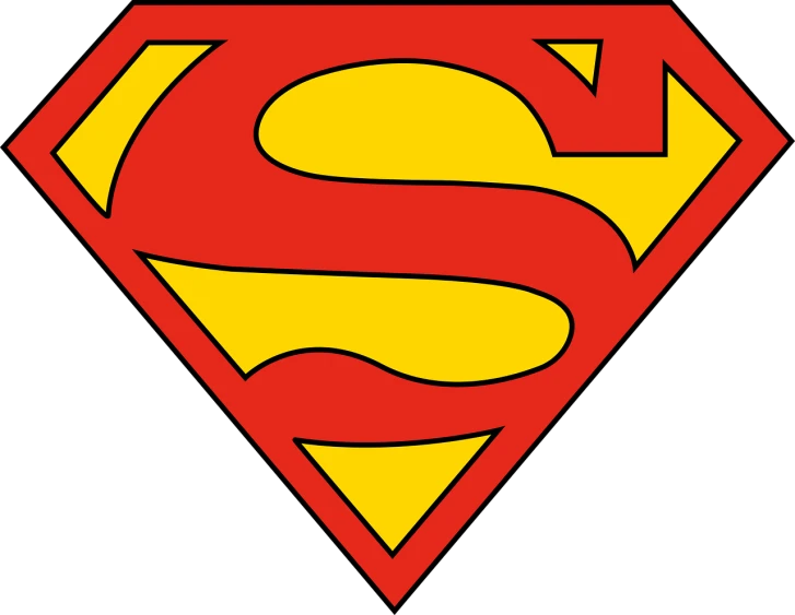 a superman logo on a black background, superflat, large)}], superior, ( ( dr sues ) ), ¯_(ツ)_/¯