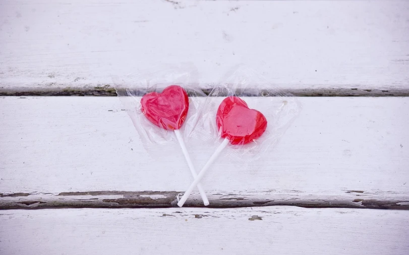 two lollipop lollipop lollipop lollipop lollipop lollipop lollipop lollipop lollipop, romanticism, red hearts, product photo, rustic, cute:2