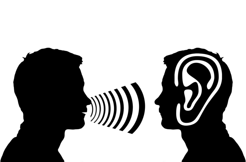 a close up of a person's ear on a black background, an illustration of, by Mirko Rački, trending on pixabay, conceptual art, amoled wallpaper, ( ( dithered ) ), ( ( dieter rams ) ), 5 feet away