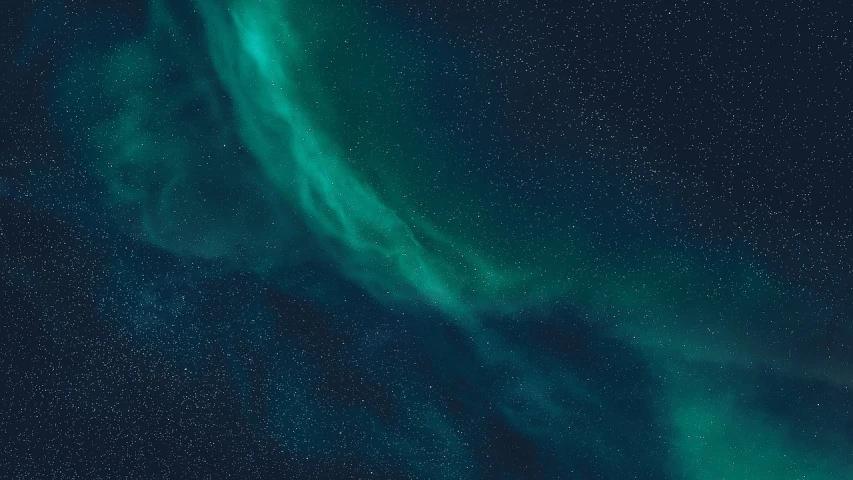 an airplane that is flying in the sky, a microscopic photo, by Daniel Ljunggren, space art, aurora aksnes, dark blue and green tones, the milk way up above, iphone background